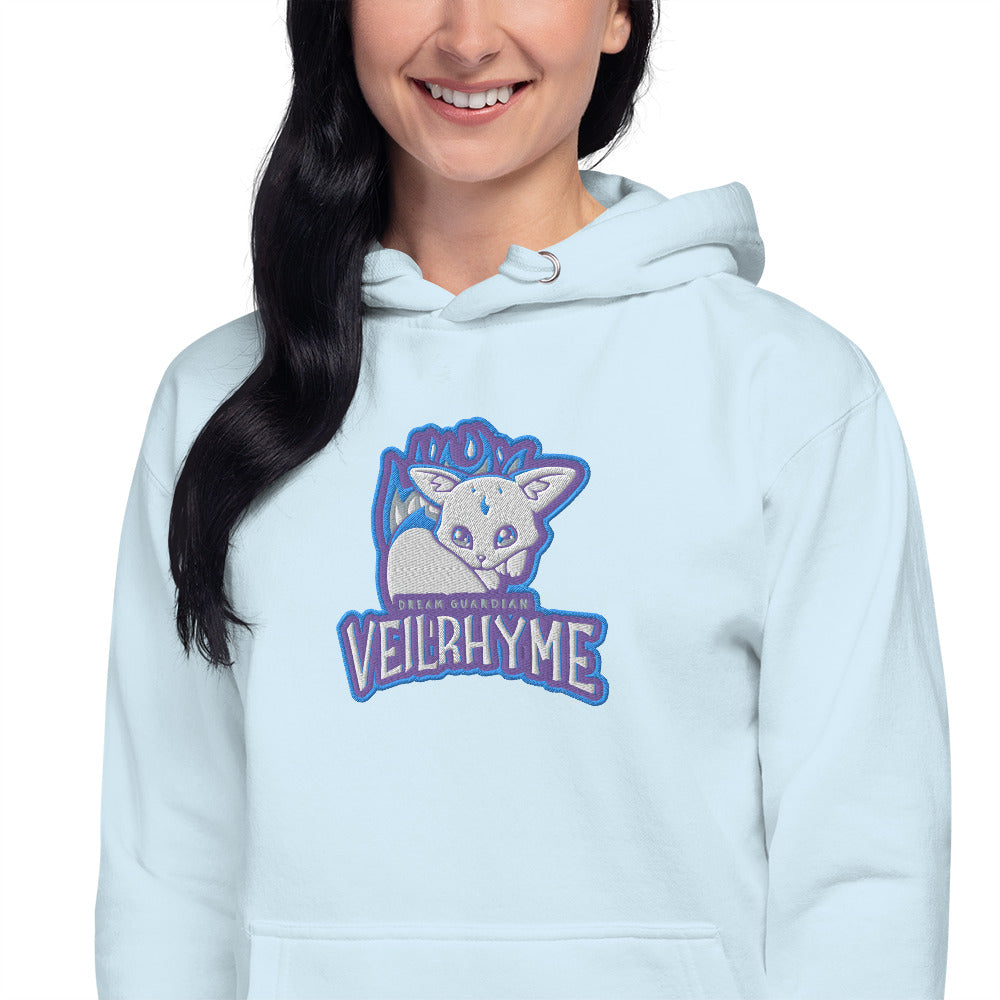 VeilRhyme Unisex Embroidered Hoodie