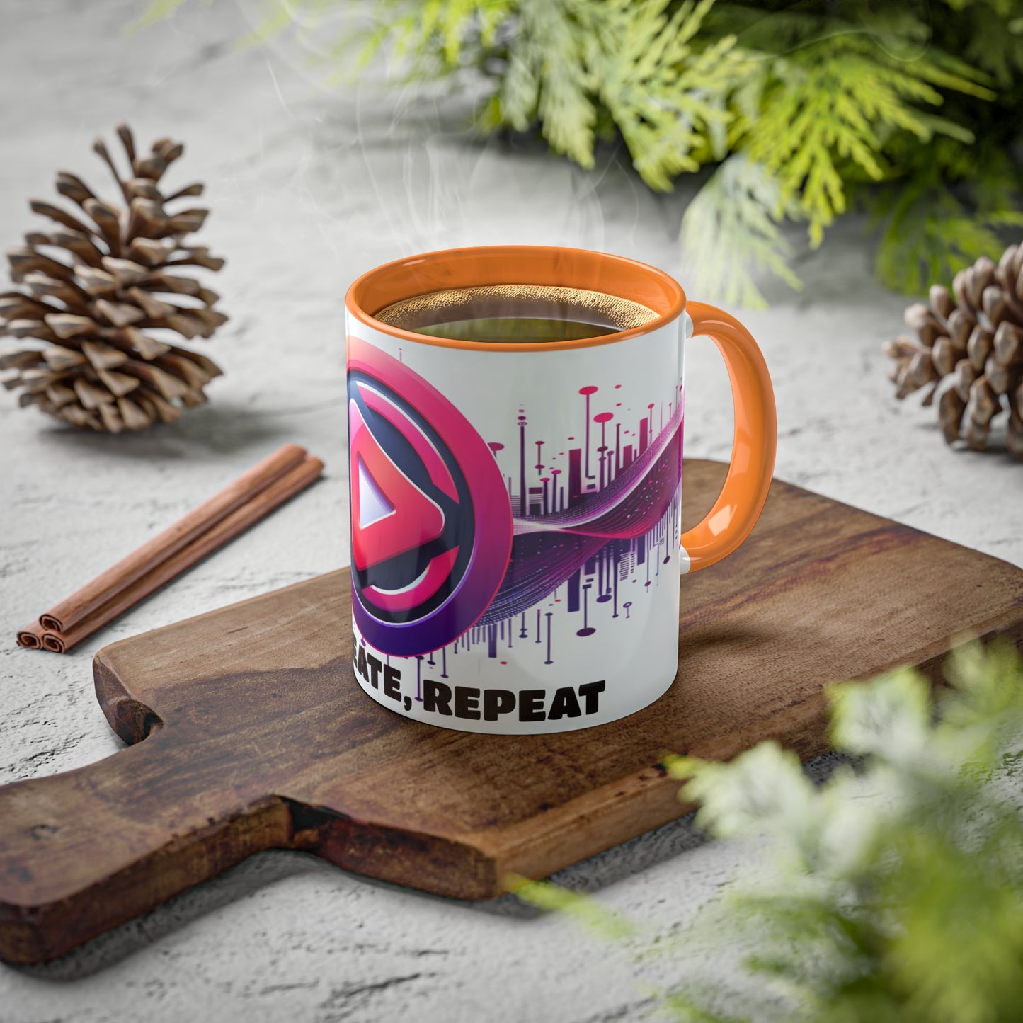 Vidiac Colorful Mugs, 11oz