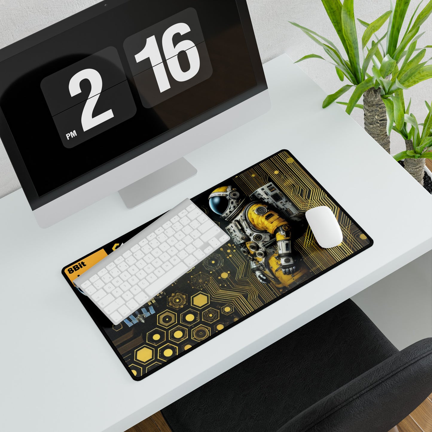 8Bit Chain Desk Mat A