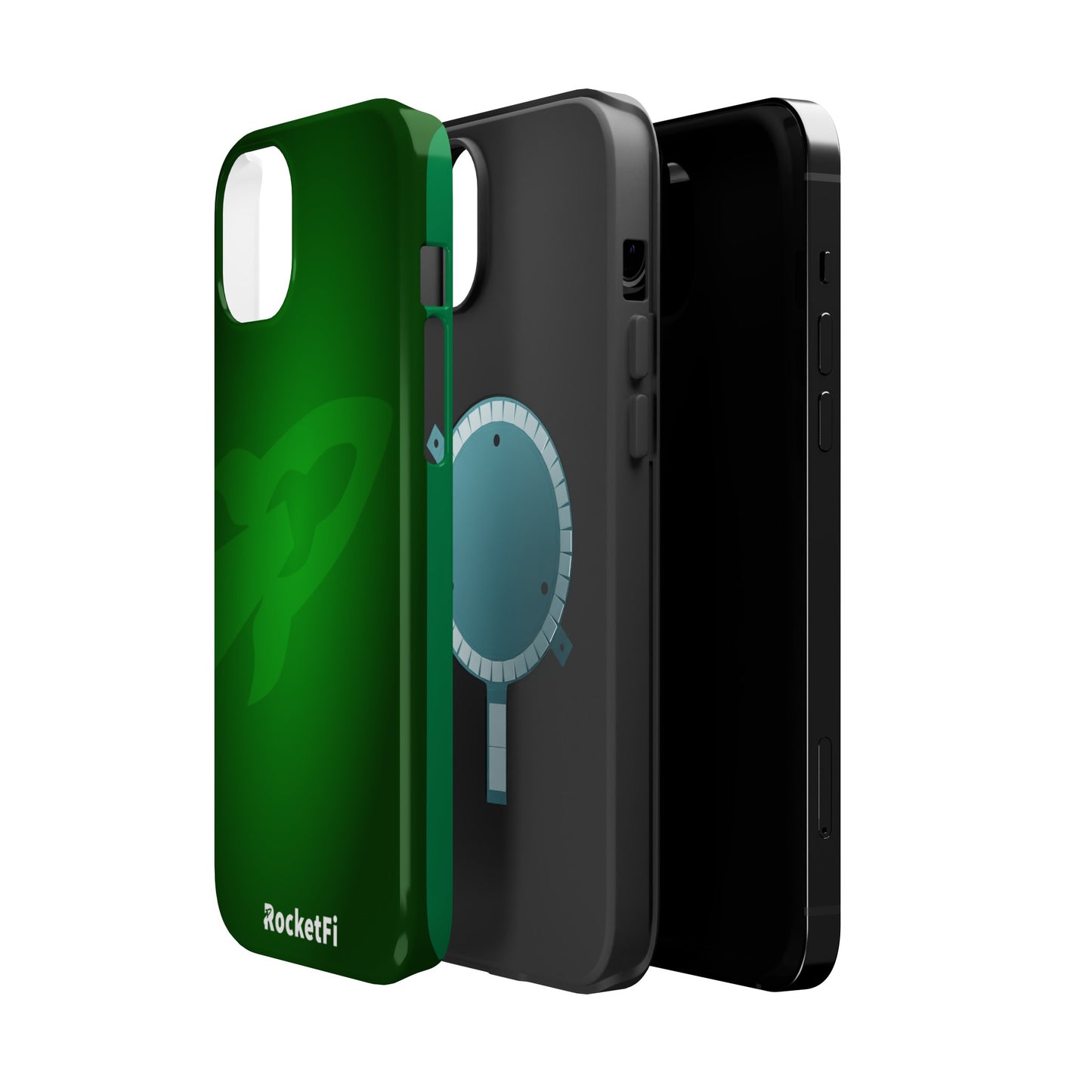 RocketFi MagSafe Tough Case Green