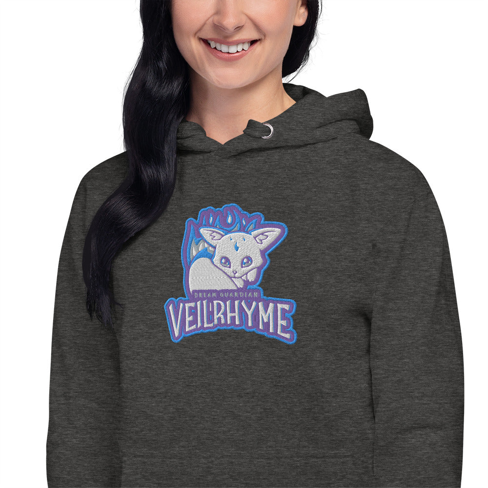 VeilRhyme Unisex Embroidered Hoodie