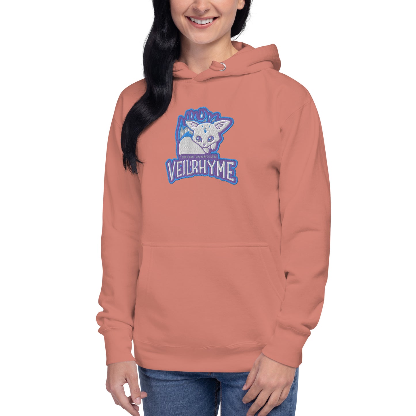 VeilRhyme Unisex Embroidered Hoodie