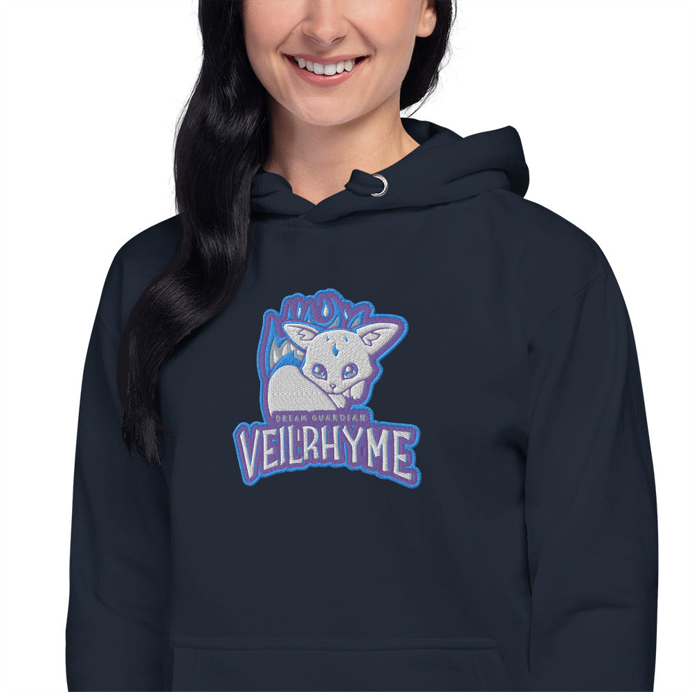 VeilRhyme Unisex Embroidered Hoodie