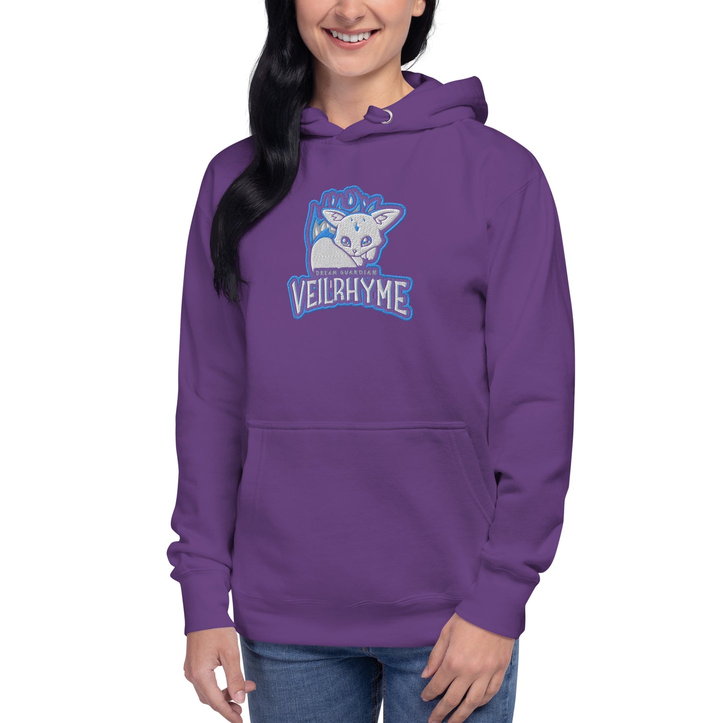 VeilRhyme Unisex Embroidered Hoodie