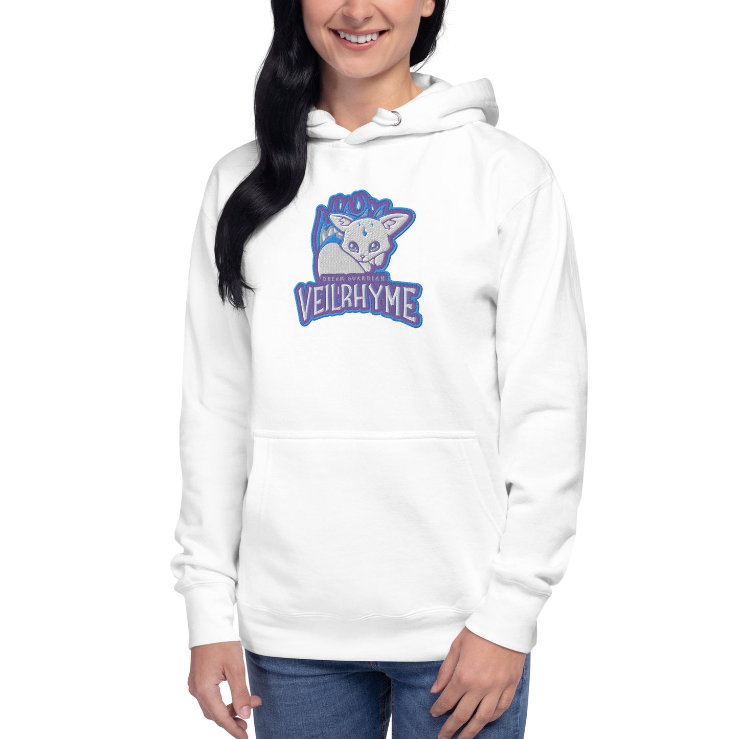 VeilRhyme Unisex Embroidered Hoodie